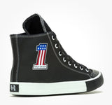 Harley Davidson Men's Baxter High Top #1 Leather Sneakers D93904