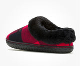 Harley Davidson Women's Lyssa B&S Logo Fur House Slippers D83937