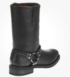 Harley Davidson Men's Hustin 11" Waterproof Harness Motorcycle Boots Medium D95353