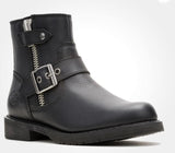 Harley Davidson Women's Addie Zip 5.5 Inch Motorcycle Boots Black D84814