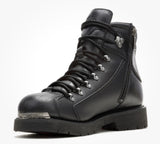 Harley Davidson Men's Electron Ride 6 Inch Leather Motorcycle Boots Black D96318