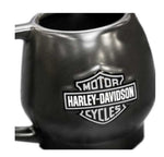 Harley Davidson Core Sculpted Skull Coffee Mug 14 oz. Matte Black HDX-98616