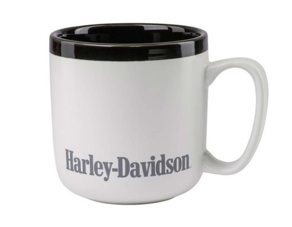 Personalized Harley Davidson Coffee Mug – Custom Name Text, 11 Oz Ceramic