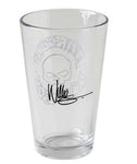 Harley Davidson Willie G Skull Sketch Digital Graphic Pint Glass 16 oz. HDX-98674