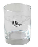 Harley Davidson Willie G Skull Sketch Silver Wings Double Old Fashion Glass HDX-98674