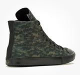 Harley Davidson Men's Baxter High-Top Camo Black/Green Sneakers D93903