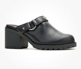 Harley Davidson Women's Kitty 2.75" Fashion Mules Black D84841