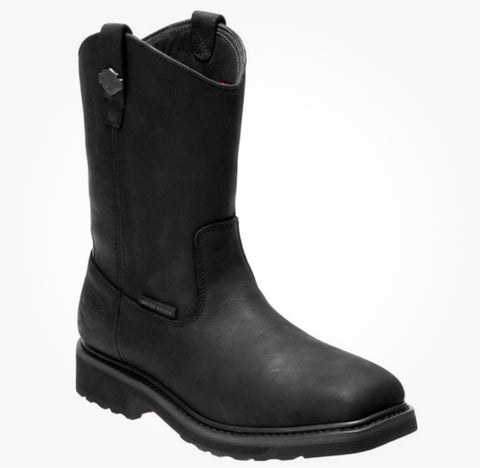 Harley Davidson Men's Altman 10" Waterproof Motorcycle Boots Black D93561