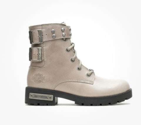 Harley Davidson Women's Parklyn 6" Motorcycle Boots Taupe D84828