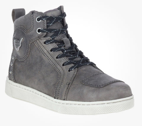 Harley Davidson Women's Bateman 4.5" Grey Motorcycle Boots D84657