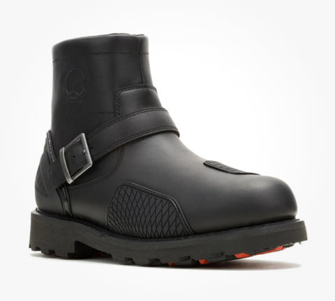 Harley Davidson Men's Shrader Skull Ride Waterproof Motorcycle Boots D96319