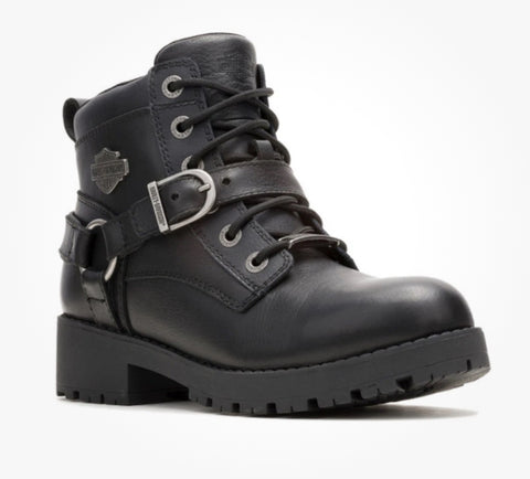 Harley Davidson Women's Kelley Harness Ride Waterproof Motorcycle Boots D87312