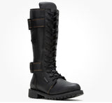 Harley Davidson Women's Belhaven 14" Black Waterproof Motorcycle Boots D87299