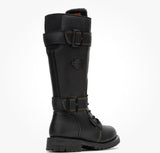 Harley Davidson Women's Belhaven 14" Black Waterproof Motorcycle Boots D87299