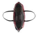 Harley Davidson Women's Python Print Bar & Shield Logo Satchel Purse Pink MHW190/16