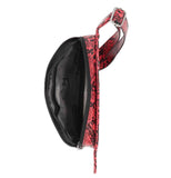 Harley-Davidson Women's Python Print B&S Logo Adjustable Waist Bag Pink MHW185/16