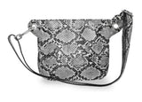 Harley-Davidson Women's Python Print B&S Logo Adjustable Waist Bag Black MHW185/08