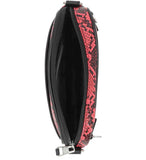 Harley-Davidson Women's Python Print B&S Logo Crossbody Belt Bag Pink MHW183/16