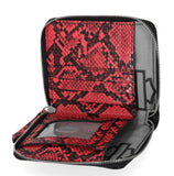 Harley-Davidson® Women's Python Print B&S Logo RFID Zip Around Wallet Pink MWW062/16