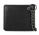 Harley Davidson Men's Bar & Shield Pebble Biker Chain Bifold Wallet MWM037/08