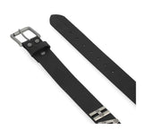 Harley-Davidson Men's Metal H-D Letters Genuine Leather Belt Black BMM083/08