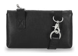 Harley-Davidson Women's Fringe Genuine Leather Crossbody Hip Bag Black MHW177/08