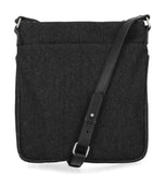 Harley-Davidson Women's Live To Ride Washed Canvas Crossbody Purse Black MHW171/08