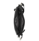 Harley-Davidson Women's Live To Ride Washed Canvas Crossbody Purse Black MHW171/08