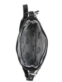 Harley-Davidson Women's Deco Chain Genuine Leather Shoulder Purse Black MHW170/08