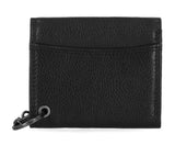 Harley-Davidson Men's Embossed Eagle Tri-Fold Snap Chain RFID Wallet Black MWM040/08