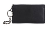 Harley-Davidson Men's Bar & Shield Patch Trucker Chain Leather Wallet Black MWM093/08