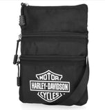 Harley-Davidson Women's Bar & Shield Logo Polyester Crossbody Purse Black MHW077/408
