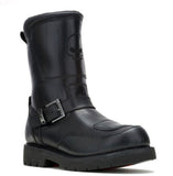 Harley-Davidson Men's Shift Ride 9" WP Black Leather Motorcycle Boots D96313