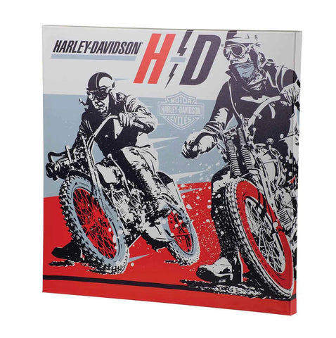 Harley Davidson Rider Canvas Print HDL-15706