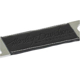 Harley-Davidson® Bottle Opener Embossed H-D Leather Wrapped Metal- 7 x 1.5 inches  HDX-98524