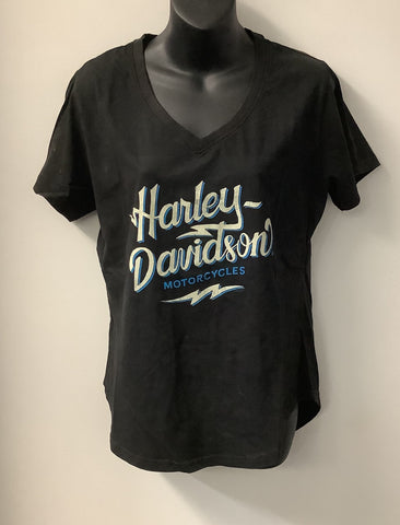 Harley Davidson Women's Zig Zag Short Sleeve T-Shirt  402906530