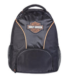 Harley Davidson Bar & Shield Logo Patch Backpack 90817 BLACK