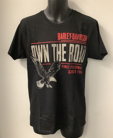 Harley Davidson Men's Own It Short Sleeve T-Shirt Black R004457