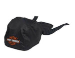 Harley Davidson Mens Bar & Shield Polyester One Size Headwrap Black 5029004503