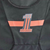 Harley Davidson #1 Logo Sling Backpack Drawstring Bag Black/Rust 99667 NUMBER1