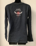 Harley Davidson Women's Red Crayon Long Sleeve Shirt Black R004714